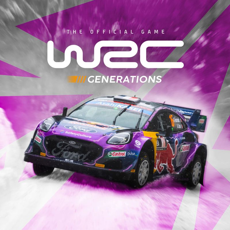 WRC Generations box art for Playstation 4